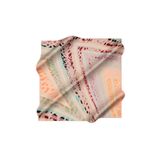 Aker 90x90 Ipek Krep Saten Eşarp - Yeşil