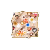Aker 90X90 İpek Tivil Eşarp