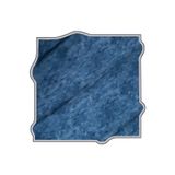 Aker Bulut Desen Krep Saten (Sura) İpek Eşarp - indigo mavi - 7208701-324
