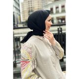 Aker Cotton Pamuk Eşarp - 1030700-911 - Siyah