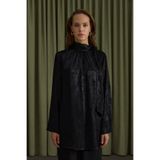 Aker Dokusu Jakar Desenli Rayon Viscon Tunik