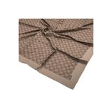Aker Elegance Monogram Eşarp - Kahve 931