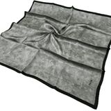 Aker İpek Eşarp - 7208701-374 Gri Siyah Sura