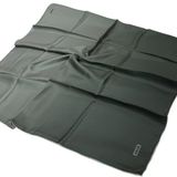 Aker İpek Eşarp - 7656713-973 Antrasit Gri Twill - Degrade