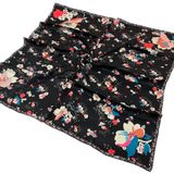 Aker İpek Eşarp - 8863713-941 Siyah Twill