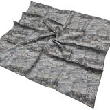 Aker İpek Eşarp - 8925713-911 Koyu Gri Twill