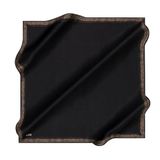 Aker İpek Eşarp - 8959713-914 Siyah Gold Twill