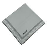 Aker İpek Eşarp - 8959713-972 Gri Twill