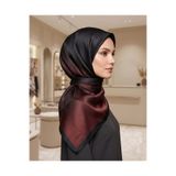 Aker Kristal Eşarp - Degrade - 1070950-915 - Siyah, Bordo