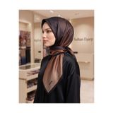 Aker Kristal Eşarp - Degrade - 1070950-941 - Bordo, Şeftali