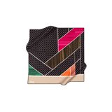Aker Lacivert Kadın Geometrik Eşarp 8846438921
