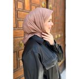 Aker Lyocell Etnik Jakar Eşarp - 3030350-932 - Gül Kurusu
