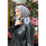 Aker Monogram Jakar Eşarp - 6060950-971 - Gri