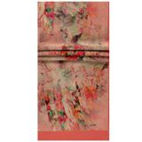 Aker Pembe 75X200 İpek Koton Şal