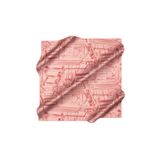 Aker Pembe 90X90 İpek Krep Saten Eşarp