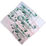 Aker Sura İpek Eşarp 36756 Pembe Karışık Desen