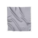 Aker Tivil Eşarp - Polyester Twill - Düz Renk - 8742795-975 - Gri