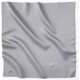 Aker Tivil Eşarp - Polyester Twill - Düz Renk - 8742795-977 - Füme