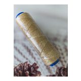 Akerİplik Altın Simli Mumlu Ip 100 Metre 1.0 Mm
