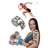 Akestoria Med 5 M X 5 Cm Kinezyo Sporcu Bandı Bandı Siyah Camo KT-013