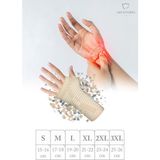 Akestoria Med Spor El Bilek Desteği Ve Bandajı Bej Rengi Tek Parça Sd-003 - XL