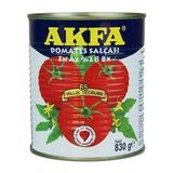 Akfa 830 gr Domates Salçası Teneke Ambalajda Organik Ürün Türkiye Menşeli