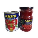 AKFA 830 gram Domates ve 710 gram Biber Salçası