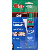 Akfix 100 E Genel Amaçlı Şeffaf Silikon