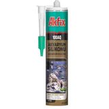 Akfix 100Aq Akvaryum Silikonu 310 Ml Şeffaf Vitrin