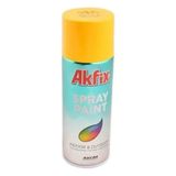 Akfix 1023 Parlak Taksi Sarısı 400 ml Akrilik Sprey Boya