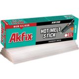 Akfix 11.2X300 mm Kalın Mum Silikon Çubuk 1 kg Kokusuz ve Kolay Kullanımlı Yapıştırıcı
