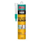 Akfix 1100E Silikon Şeffaf 280Gr