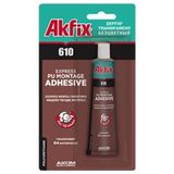 Akfix 610 Montaj Yapıstırıcı 50 ml Tüp Ahşap Metal Plastik Yüzeylerde Hızlı Kuruma Özelliği