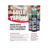 Akfix 647fc Ultra Pu Mastik Silikon Beyaz (ÇELİK SİLİKON)