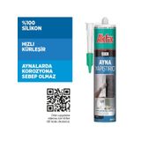 Akfix 900N 280 Nötr Şeffaf Ayna Silikonu