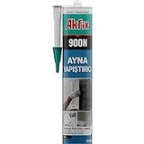 Akfix 900N Ayna Silikonu, Nötr Sistem,%100 Silikon, Solvent İçermeyen, Hızlı Kürleşen, Korozyon Yapmayan