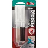 Akfix E350 25 ml Siyah Epoksi Çelik Yapıştırıcı Metal Yüzeyler İçin Hızlı Kürleşme Özelliği