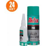 Akfix GA065 24 Adet 400 ml + 100 gr 705 Hızlı Yapıştırıcı