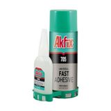 Akfix Hızlı Yapıştırıcı Sprey 200 ML + 50 GR