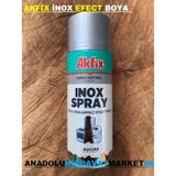Akfix Inox Sprey Boya Inox Buzdolabı Fırın Boyası 400Ml