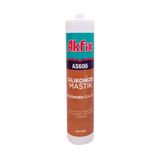 Akfix Kahverengi 500 Gr Silikonize Akrilik Mastik