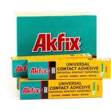 Akfix Kauçuk Esaslı Kontak Yapıştırıcı 50 ML Tüp Yüksek Yapışma Gücü ile Dayanıklı
