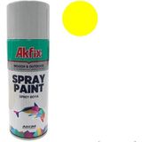 Akfix Parlak Sarı Sprey Boya Iç ve Dış Tüm Yüzeyler Için 400 ml 1 Adet