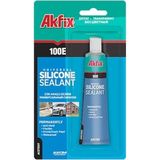 Akfix Şeffaf Tüp Silikon 50ML Çok Amaçlı Kullanım İçin Esnek ve Su Geçirmez Özellik