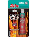 Akfix Silikon Yüksek Isıya Dayanıklı Silikon Conta Kırmızı 300°C 50 Ml