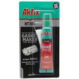 Akfix Siyah Black 300 Derece Isıya Dayanıklı Sıvı Conta 50 G