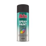 Akfix Sprey Boya 400 ml Parlak Siyah Tekli - 1 Adet