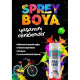 Akfix Sprey Boya Parlak Kırmızı RAL3020 400Ml / 300Gr