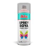 Akfix Sprey Boya, Yüksek Kapatıcılık, İç ve Dış Mekan Kullanımı, Nitro-Combi Kalite, UV Dayanıklı, Hızlı Kuruyan, Çizilme ve Darbe Dayanımlı, Çok Amaçlı Dekoratif Boya (Parlak Sarı)