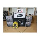 Akgöz Sound 5 Kanallı Paket Ses Sistemi 20 cm 120 Rms Seti Güçlü Ses ve Bas Güçlendirme